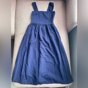 Uniqlo Linen Blend Dress